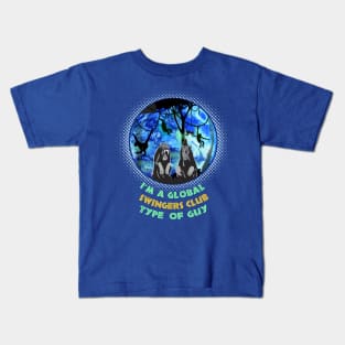 Wild Monkey Swingers Club Kids T-Shirt